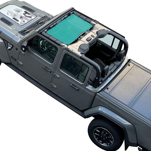 Shadeidea JT Sunshade for‎ Jeep Gladiator (2018-Current) Tiff Blue - Picture 1 of 13